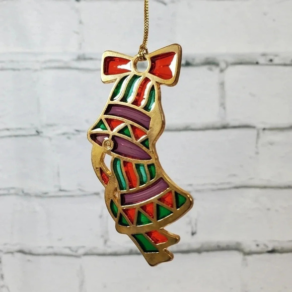Russ Berrie & CO Holiday Highlights 1980s Vintage Ornament BELL HM23 - Picture 4 of 8